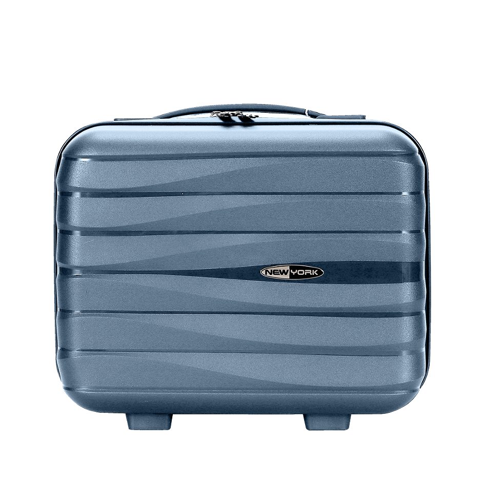 NEW YORK Exclusive Beauty Case Blau 31cm