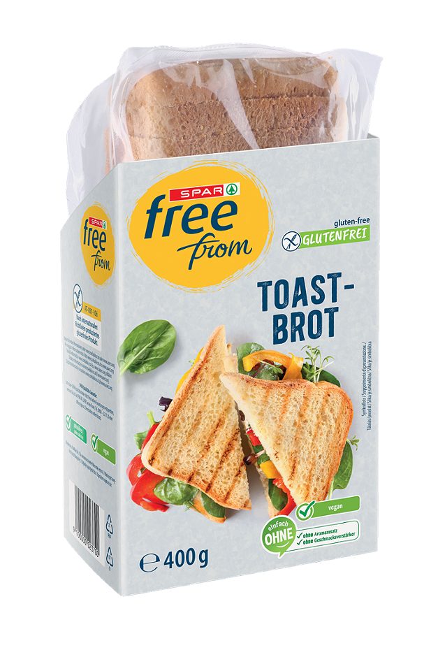 SPAR free from Toastbrot glutenfrei 400 G