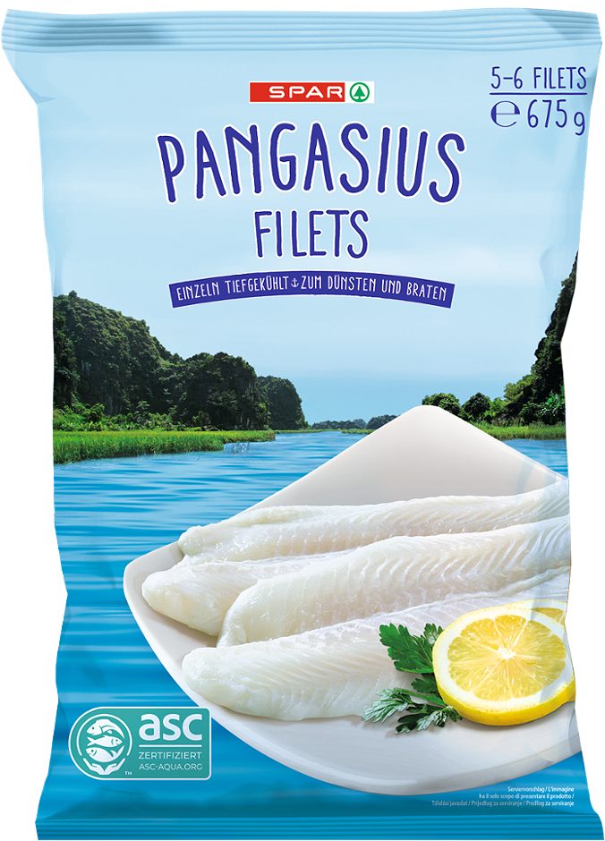 SPAR Pangasiusfilet 5-6 Filets 675 G