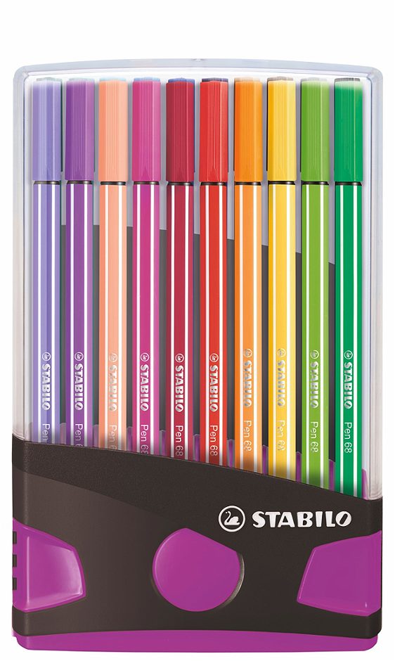 STABILO Fasermaler Pen 68 ColorParade 20 Stück