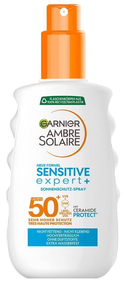 Garnier Ambre Solaire Sonnenschutz-Spray Sensitive expert+ / LSF50+ 150ml