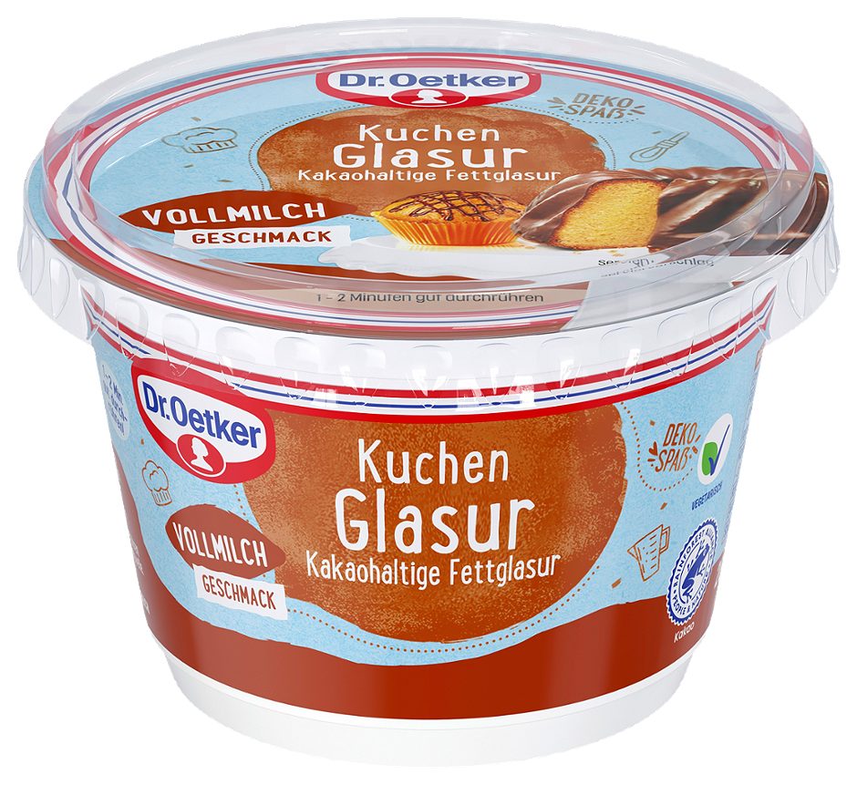 Dr. Oetker Kuchenglasur Vollmilch 200 G