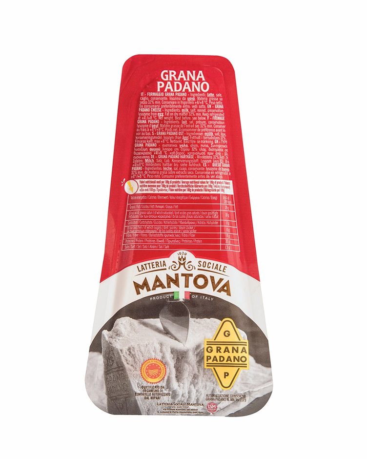 Latteria Sociiale Mantova Grana Padano 250 G