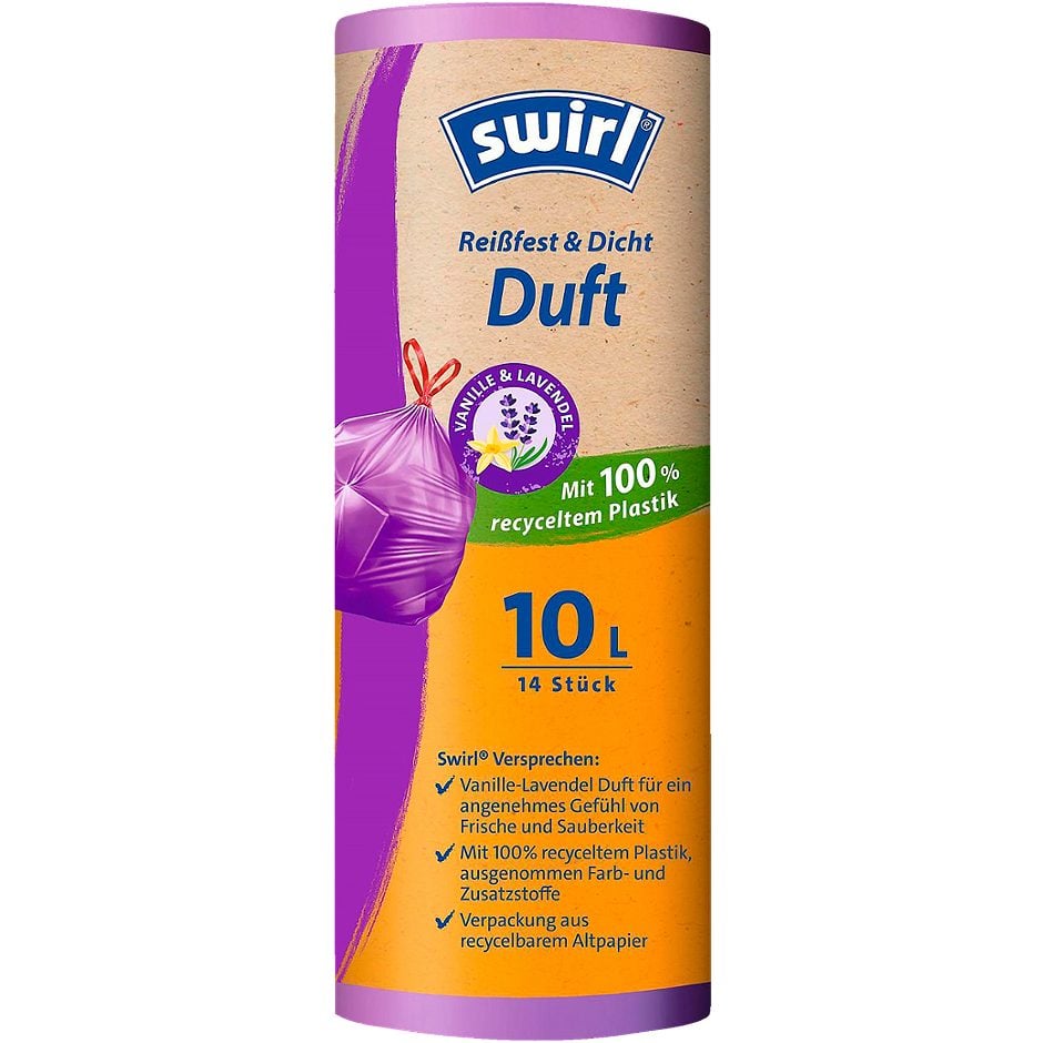 Swirl Duft-Müllbeutel 10 Liter