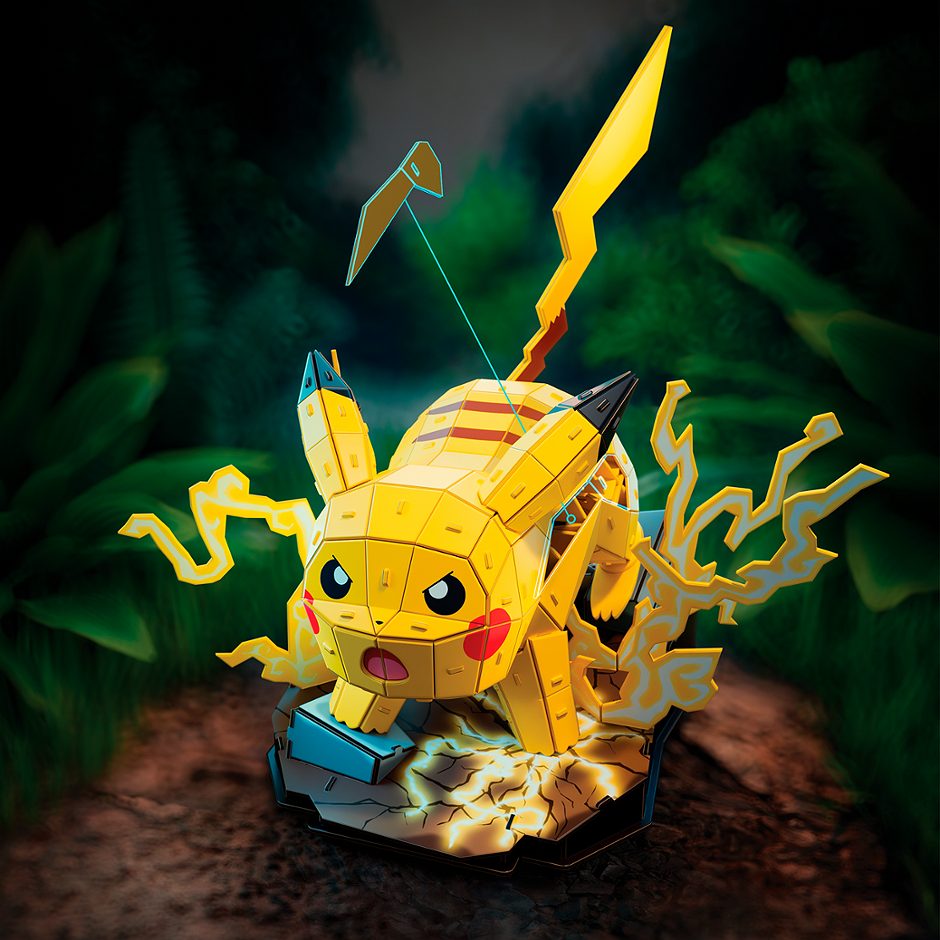 Pokémon 4D Build Pokemon Pikachu