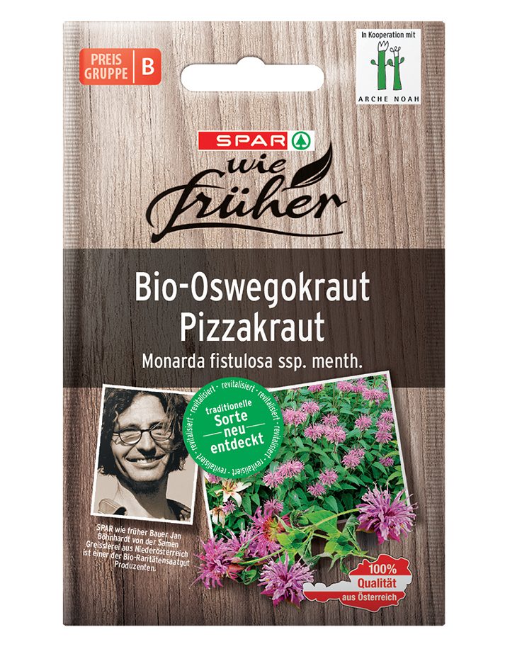 SPAR wie früher Saatgut Bio Pizzakraut