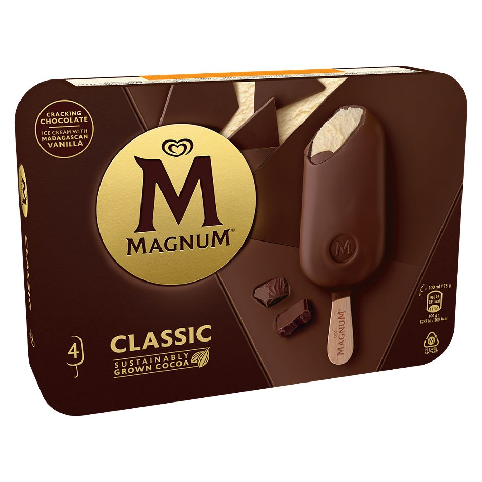 Magnum Multipack Classic 4 Stück 400 ML