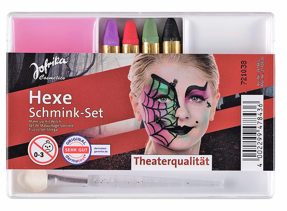Jofrika Halloween Schmink Set Hexe