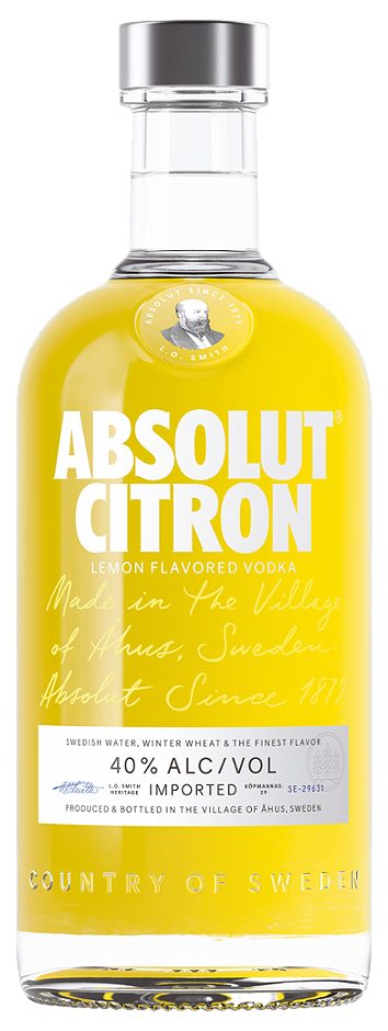 Absolut Citron Flavoured Vodka 0,7 L