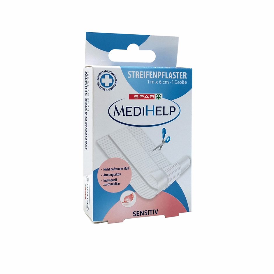 SPAR MediHelp Streifenpflaster sensitiv 1 Stück