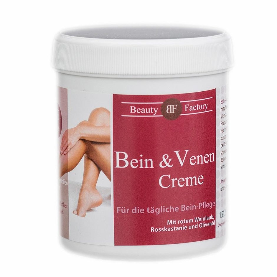 Beauty Factory Bein & Venencreme 250ml