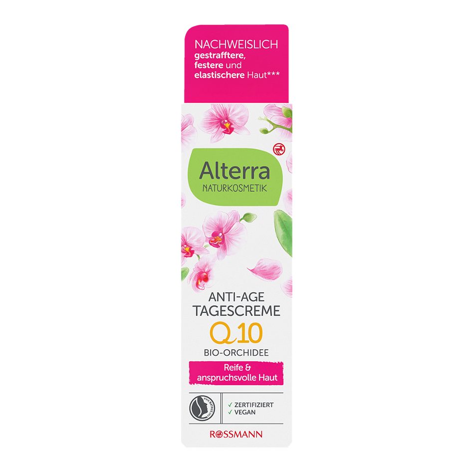 Alterra Anti-Age Tagescreme Q10 / Bio-Orchidee 50ml