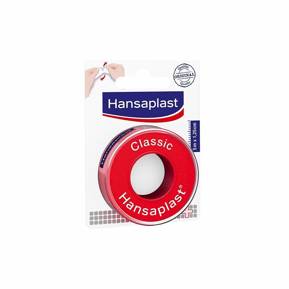 Hansaplast Fixierpflaster Classic 5m x 1,25cm