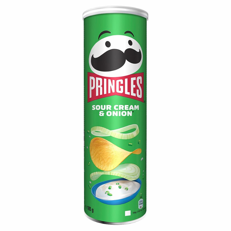 Pringles Sour Cream & Onion 185 G