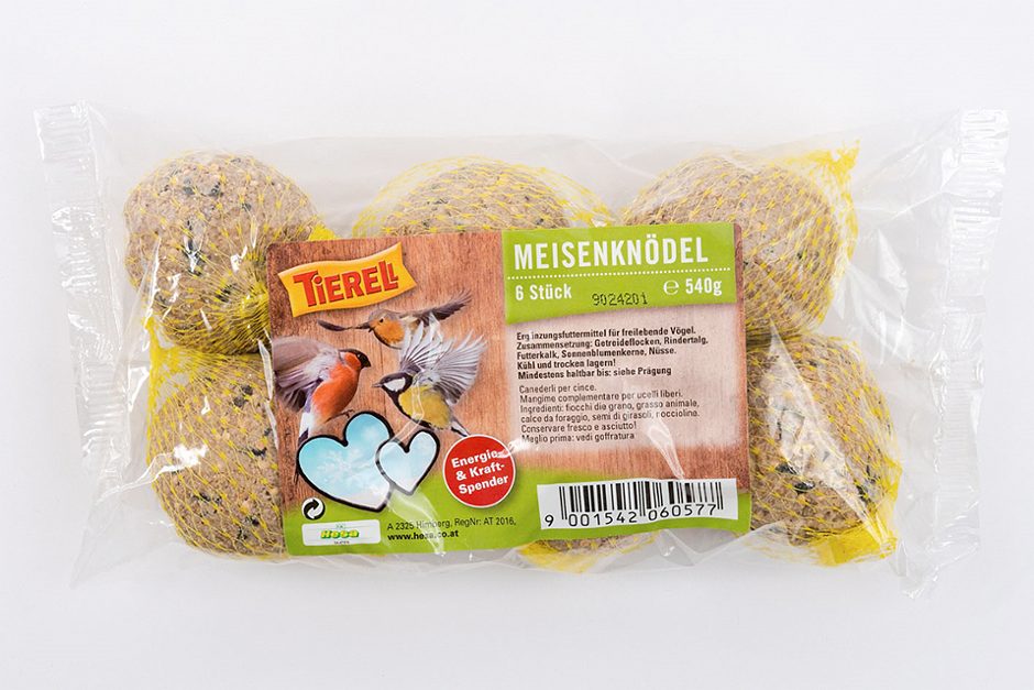 Tierell Wintervogelfutter Meisenknödel 6 Stück 540 G