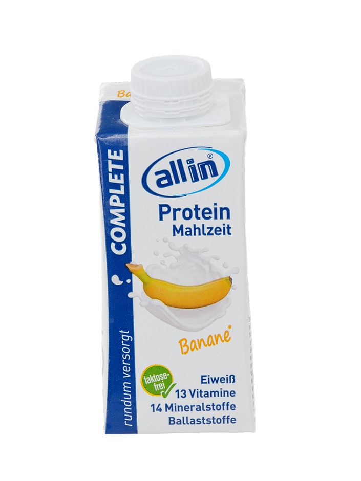 All in ® Complete Protein Mahlzeit Banane 200 ML EINWEG ohne Pfand
