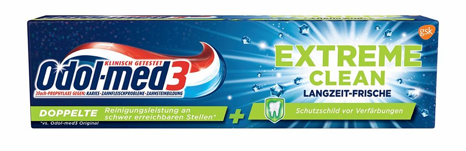 Odol-med3 Extreme Clean Zahncreme Langzeit-Frische 75ml