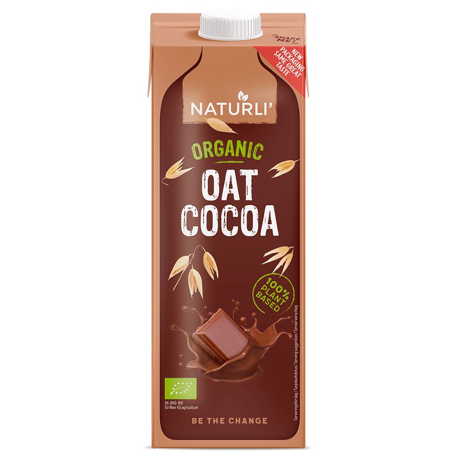 Naturli Organic Oat Cocoa 1 L EINWEG ohne Pfand