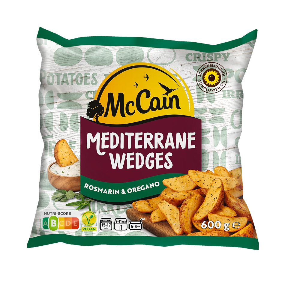 McCain Mediterrane Wedges 600 G