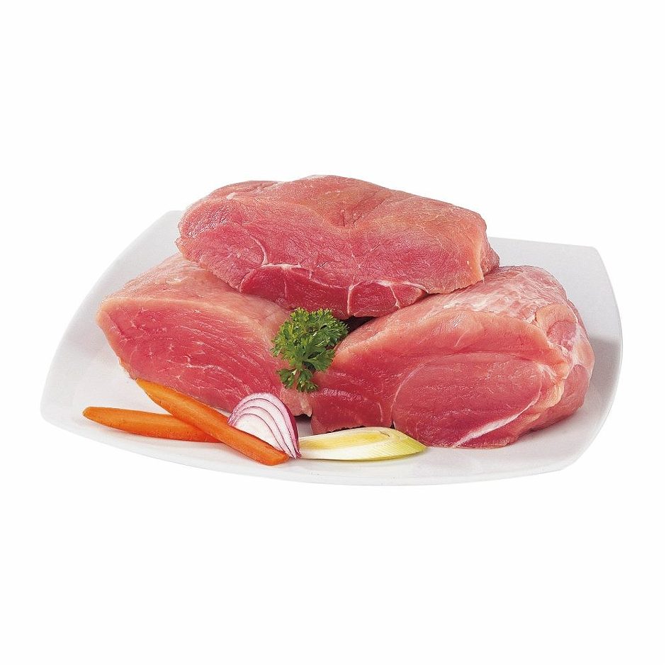 TANN Schweins-Schnitzelteile,  in Bedienung 1 KG
