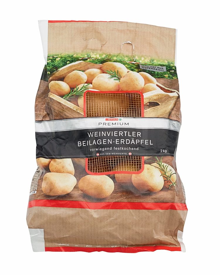 SPAR PREMIUM Weinviertler Beilagen-Erdäpfel vorwiegend festkochend 2 KG