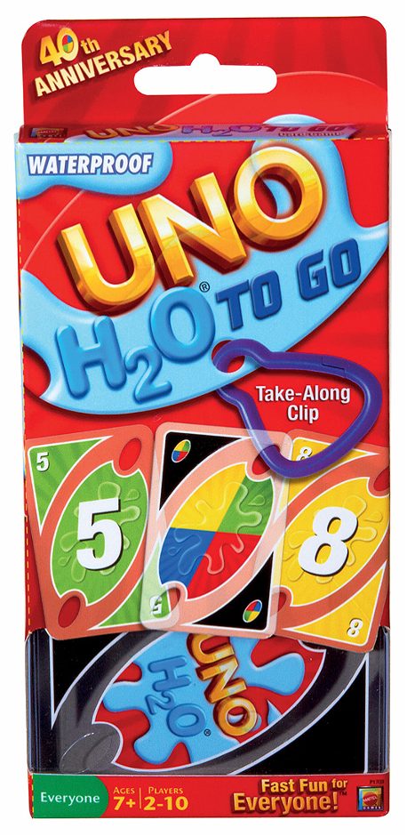 Mattel Games Uno UNO H2O To Go