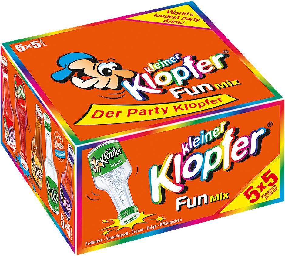 Kleiner Klopfer Fun Mix Liköre 0,5 L