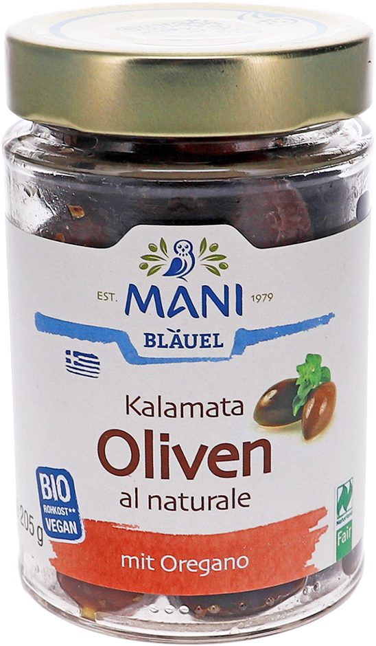 Mani Kalamata Oliven Bio 205 G