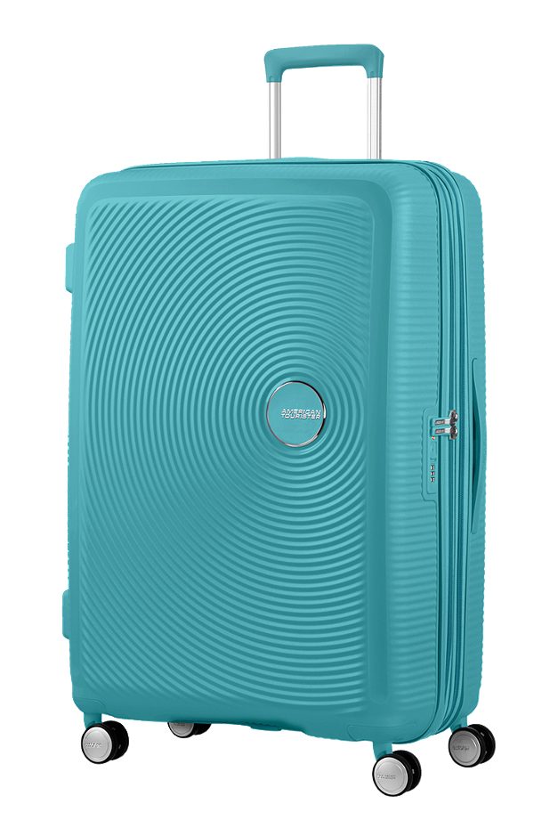 American Tourister Soundbox Koffer Hartschale Türkis 77cm