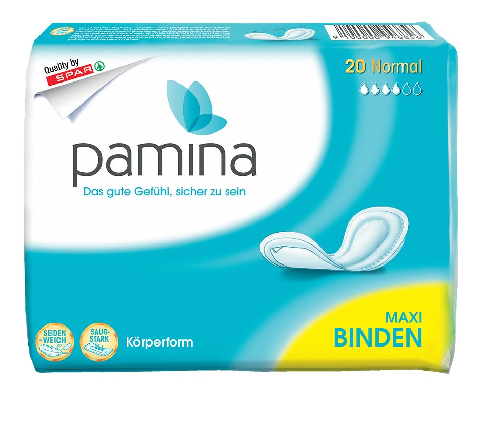 pamina Maxi Binden Normal 20 Stück