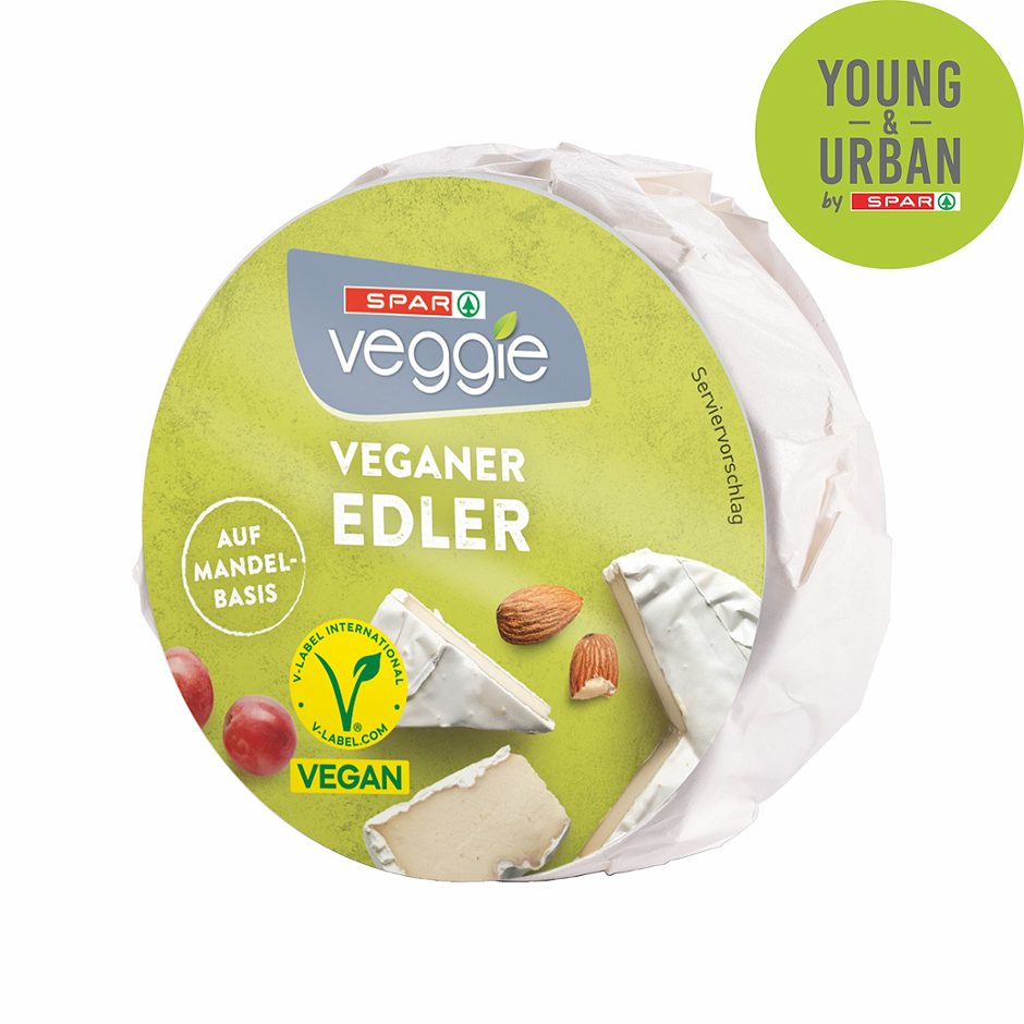 SPAR Veggie veganer Edler 125 G
