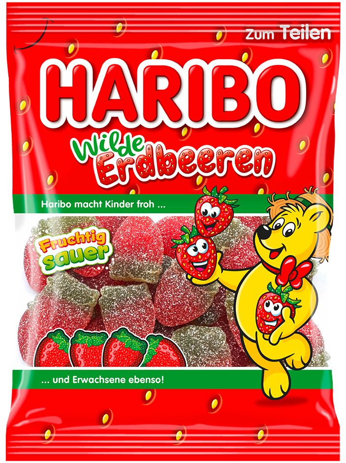 Haribo Wilde Erdbeere 175 G