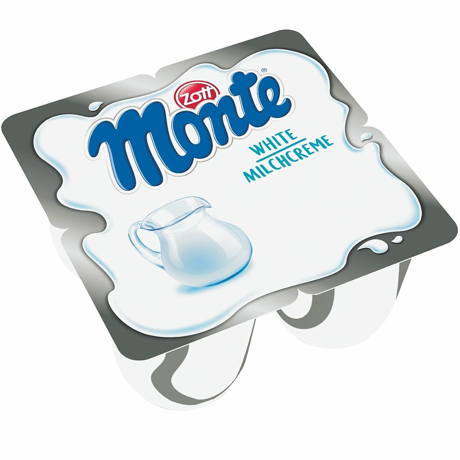 Zott Monte White 4x100g 400 G