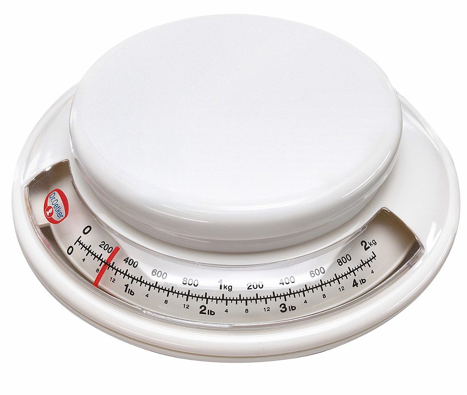 Dr. Oetker Backwaage analog