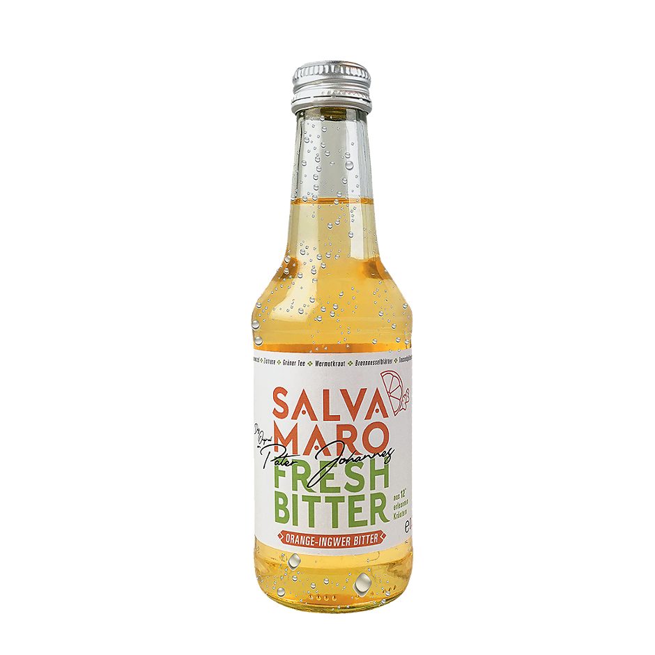 Salvamaro Pater Johannes Pausch Fresh Bitter Orange-Ingwer 250 ML EINWEG ohne Pfand