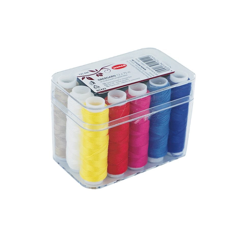 Wenco Garndose Baumwolle 12 verschiedene Farben