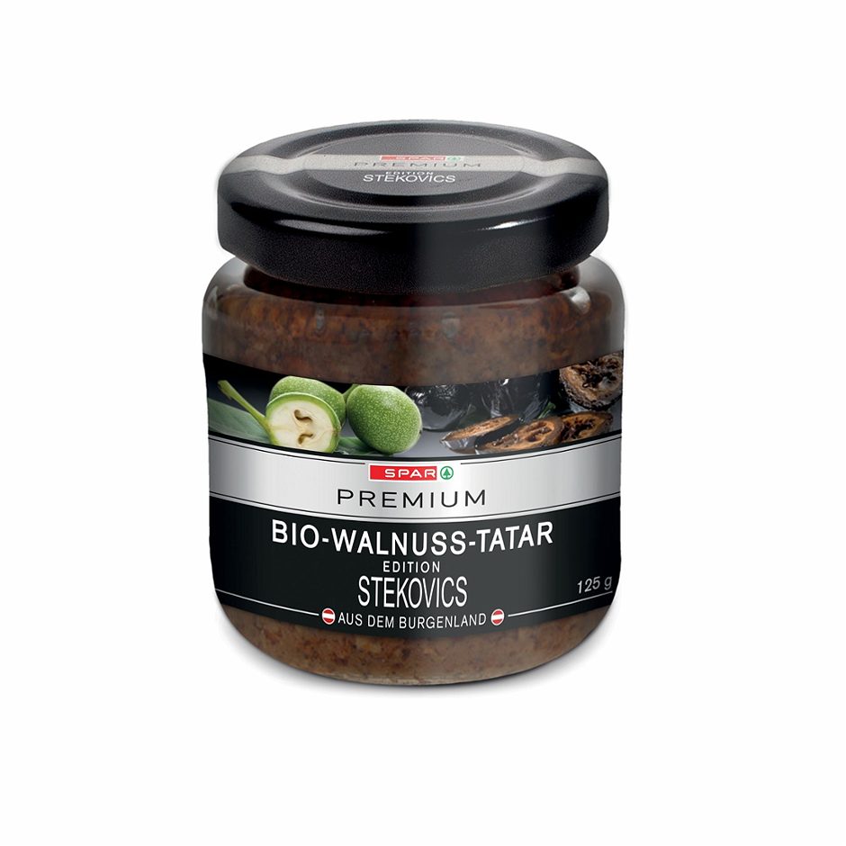 SPAR PREMIUM Edition Stekovics Bio-Walnuss-Tatar 125g