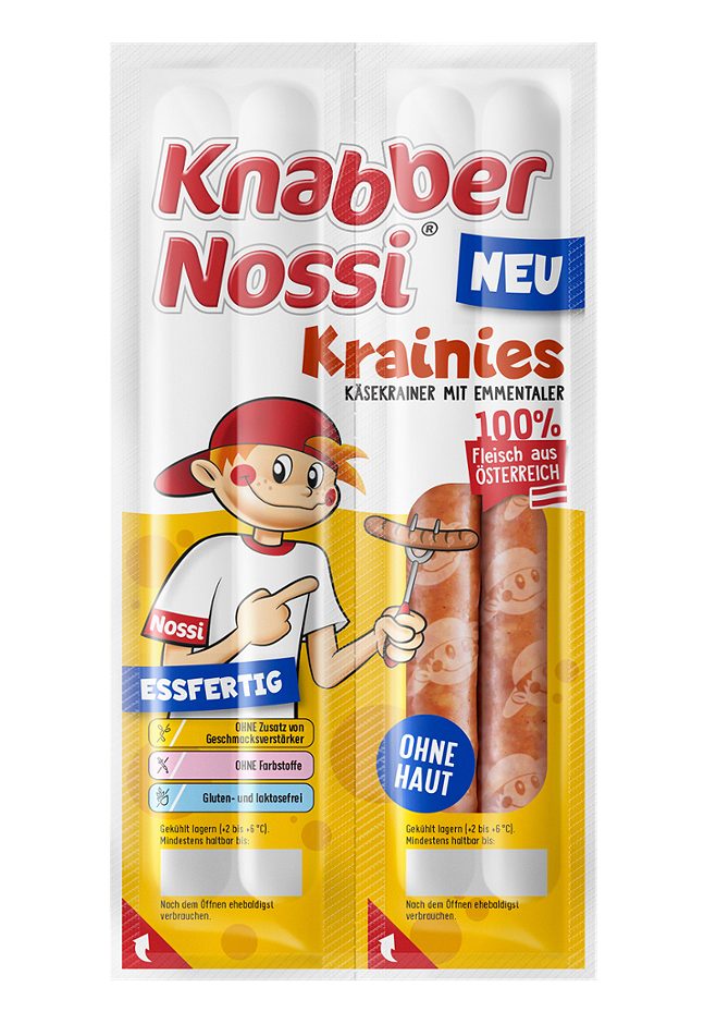 Knabber Nossi Krainies 120 G