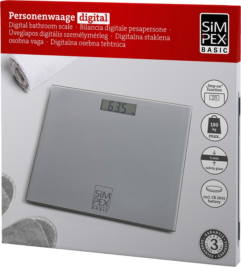 SIMPEX BASIC Personenwaage