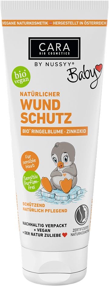 Nussyy CARA BIO COSMETICS Baby Natürlicher Wundschutz Bio Ringelblume / Zinkoxid 75ml