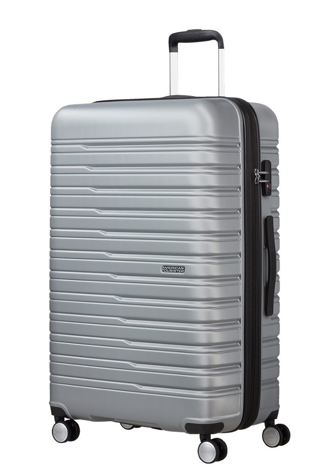 American Tourister Flashline Spinner Silver 78cm