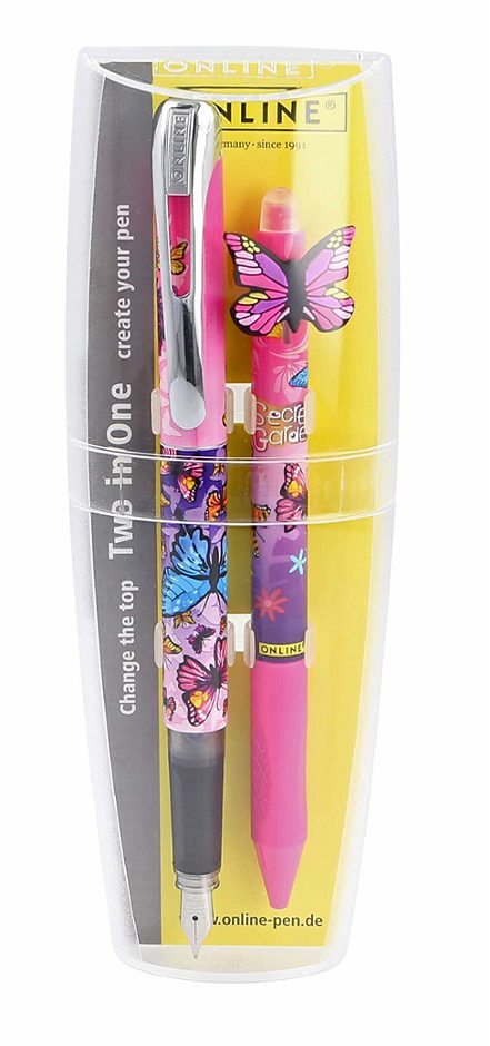 Online Schreibset 2in1 Butterfly