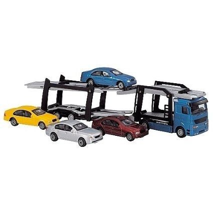 Dickie Toys Truck Stop Car Trailer