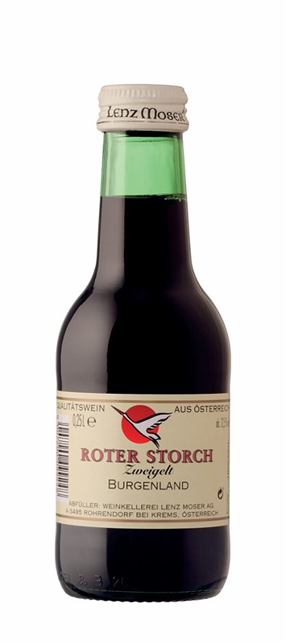 Lenz Moser Storch Blauer Zweigelt 250 ML