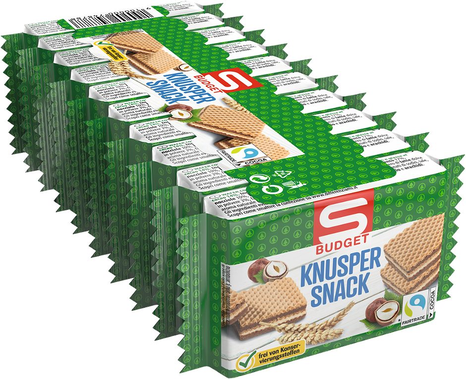 S-BUDGET Knusper-Snack 10 x 25g 250 G