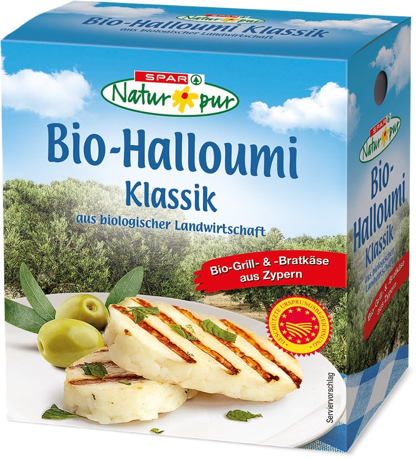 SPAR Natur*pur Bio-Halloumi Klassik 200 G