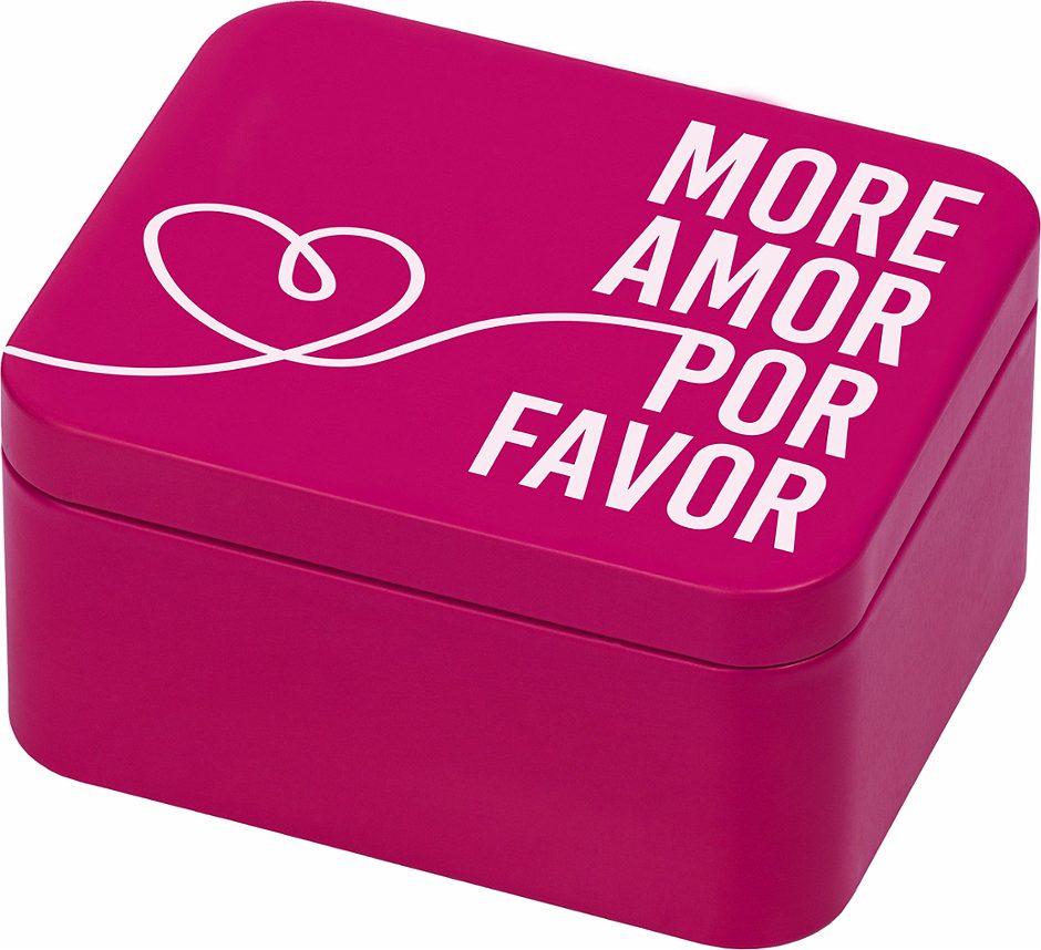 Birkmann Colour Kitchen Geschenkbox More amore por favor electric pink