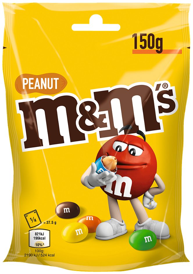 M&M’s Erdnuss 150 G