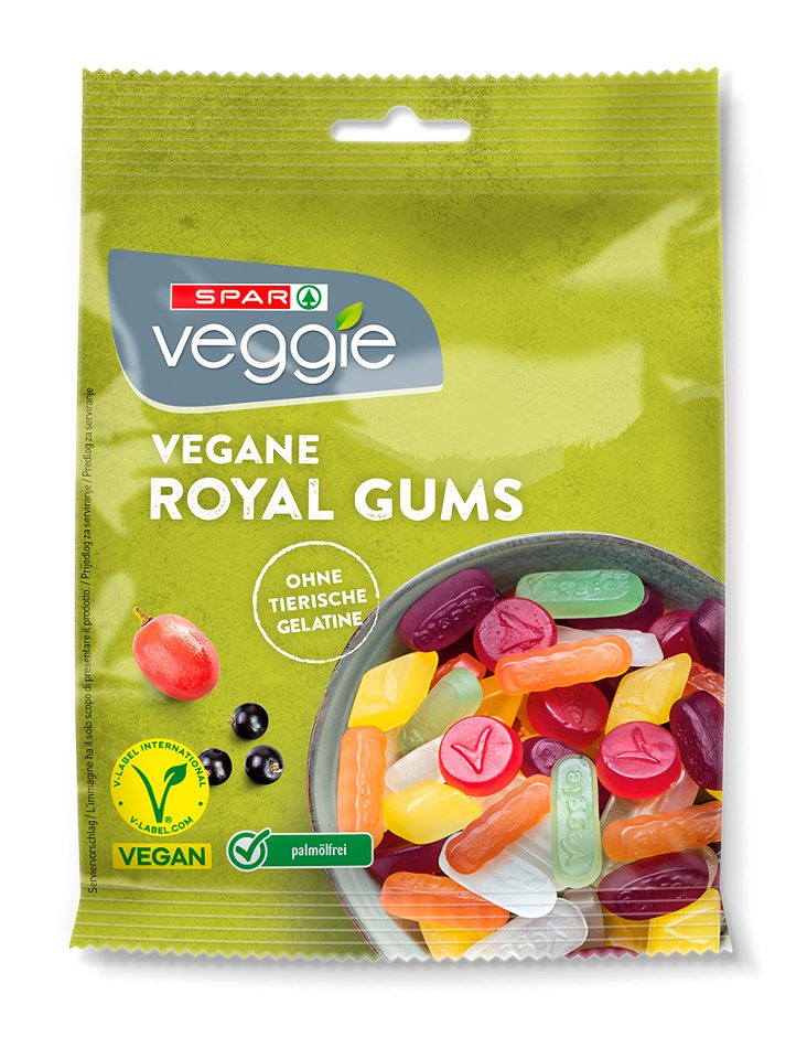 SPAR Veggie vegane Royal Gums 200 G