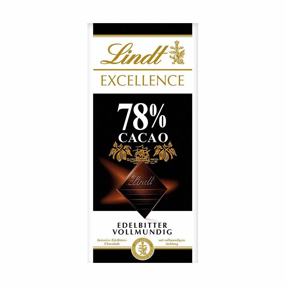Lindt Excellence Dunkle Schokolade 78% 100g 100 G